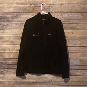 Patagonia Mens Black Zip Up Jacket Size M